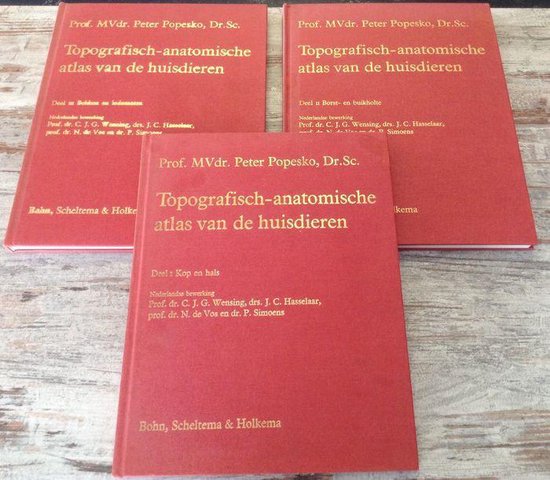 9789031304813 Topografischanatomische atlas van de huisdieren