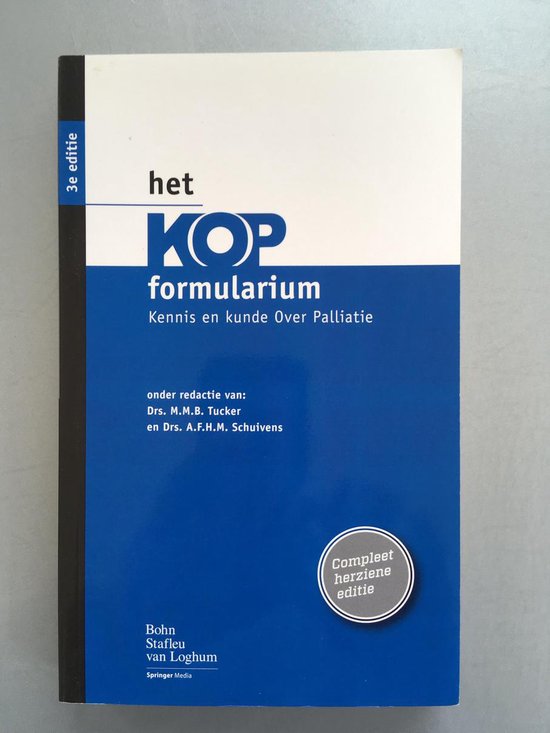 9789031350216 Het KOP formularium