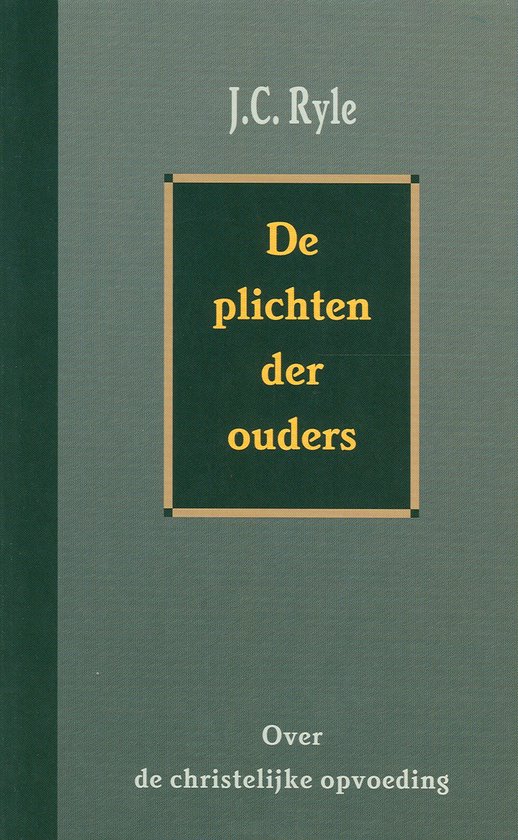 9789033116353 De plichten der ouders