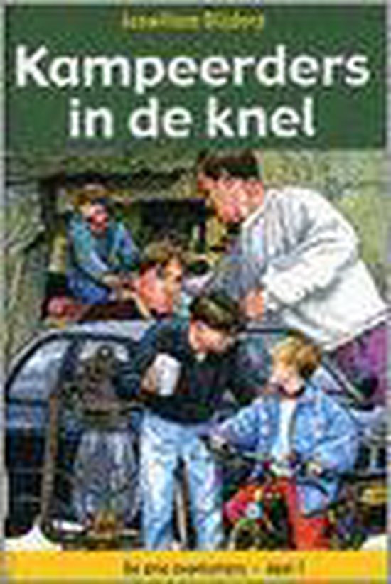 9789033613760 Drie avonturiers 1 Kampeerders in de knel