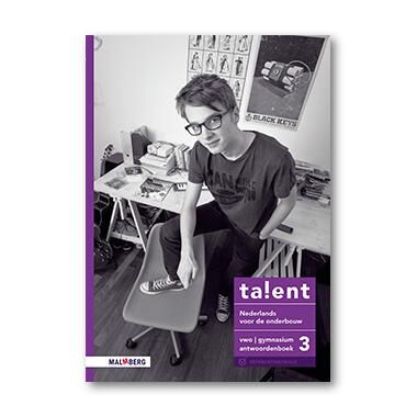 9789034525543 Talent 3v antwoordenboek