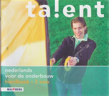 9789034545145 Talent  3 Vwo  deel Handboek