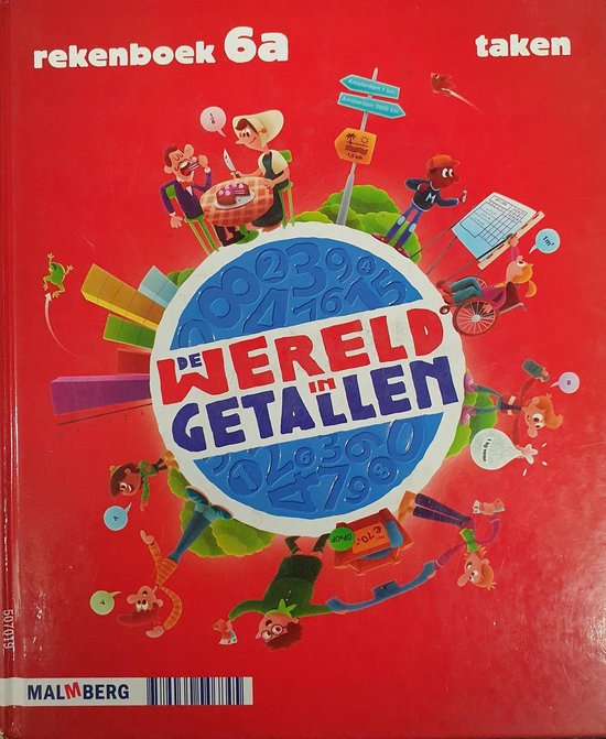 9789034546845 De Wereld in Getallen rekenboek a 4 gr 6