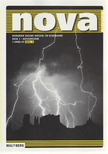 9789034560223 Nova Nieuwe Natuur Scheikunde 1  Vmbogt  deel Werkboek 3  druk 1
