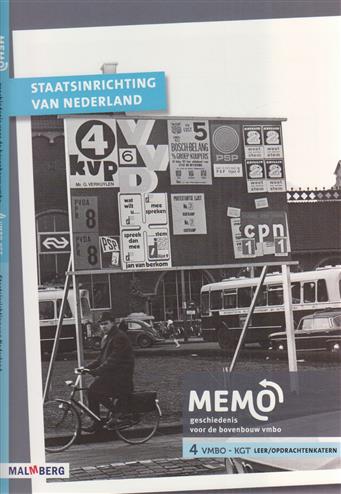 9789034576002 MeMo bovenbouw leeropdrachtenboek Staatsinrichting 4 vmbokgt