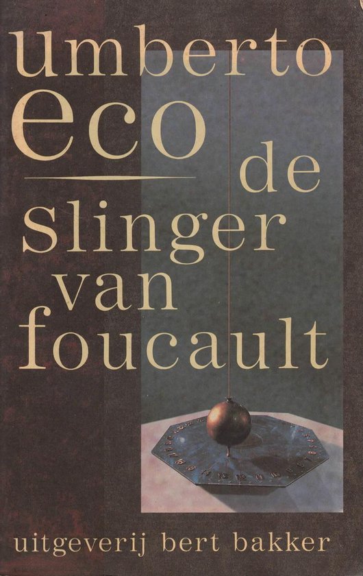 9789035110625 De slinger van Foucault