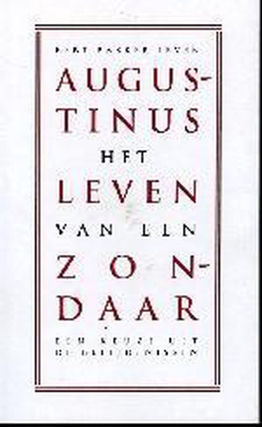 9789035128439 Augustinus het leven van een zondaar