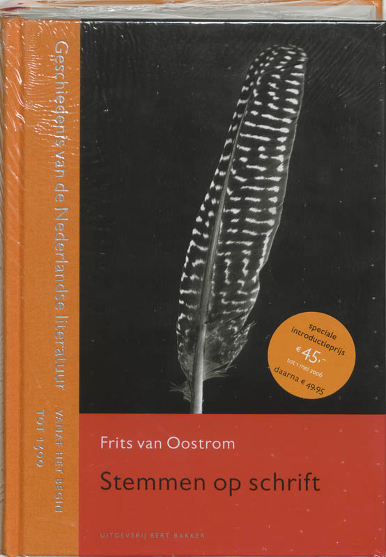 9789035129443 Geschiedenis van de Nederlandse literatuur     Stemmen op schrift