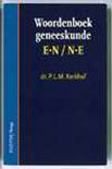 9789035221093 Woordenboek geneeskunde  deel EN  NE  druk 1