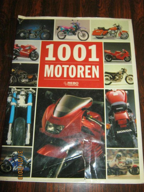 9789036610490 1001 motoren