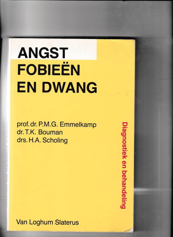 9789036801409 Angst fobieen en dwang