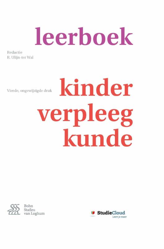 9789036814317 Leerboek kinderverpleegkunde
