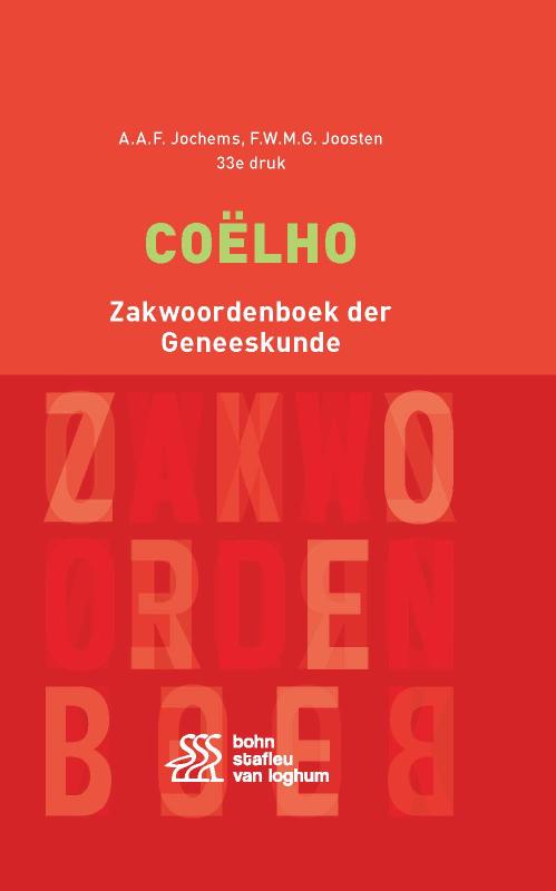 9789036820967 Coelho Zakwoordenboek der Geneeskunde