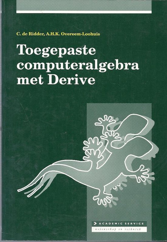 9789039501948 Toegepaste computeralgebra met DERIVE