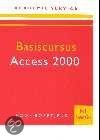 9789039511961 Basiscursus access 2000 nl