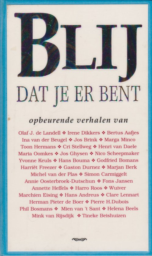 9789041000330 Blij dat je er bent