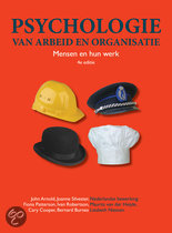 9789043018517 Psychologie van arbeid en organisatie