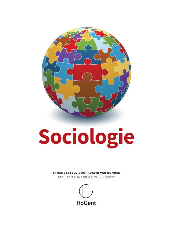 9789043035262 Sociologie custom editie hogeschool Gent