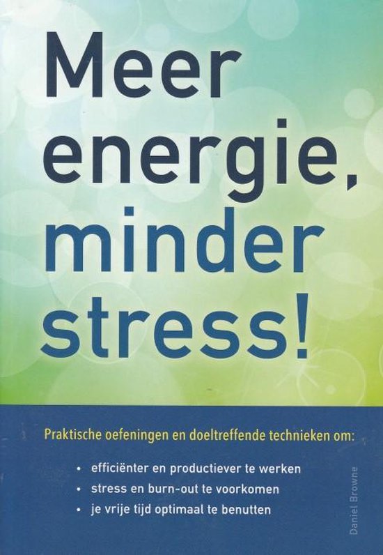 9789043829090 Meer energie minder stress