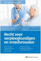9789046597682 Recht verpleegkundigen en vroedvrouwen 2017