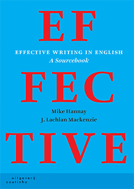 9789046905739 Effective writing in English