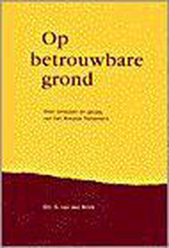 9789050309516 Op betrouwbare grond