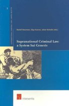 9789050953146 Supranational Criminal Law
