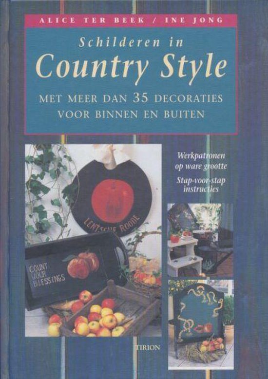 9789051215922 Schilderen in Country Stile