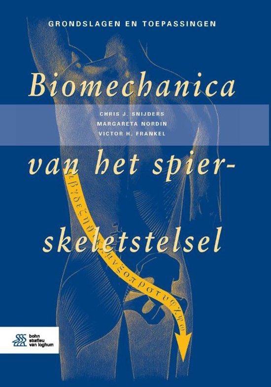 9789051892789 Biomechanica van het spierskeletstelsel  druk 2