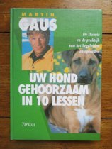 9789052101453 Uw hond gehoorzaam in 10 lessen  werkschrift
