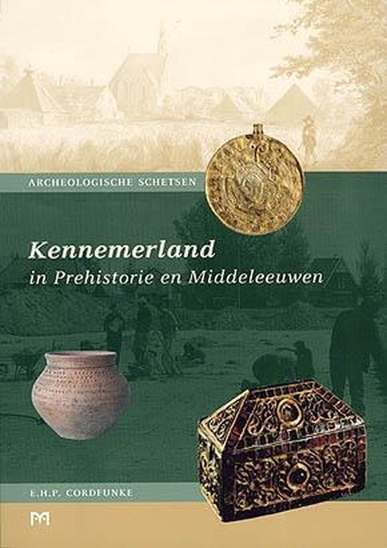 9789053452974 Kennemerland in prehistorie en middeleeuwen