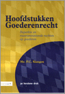 9789054093206 Hoofdstukken goederenrecht