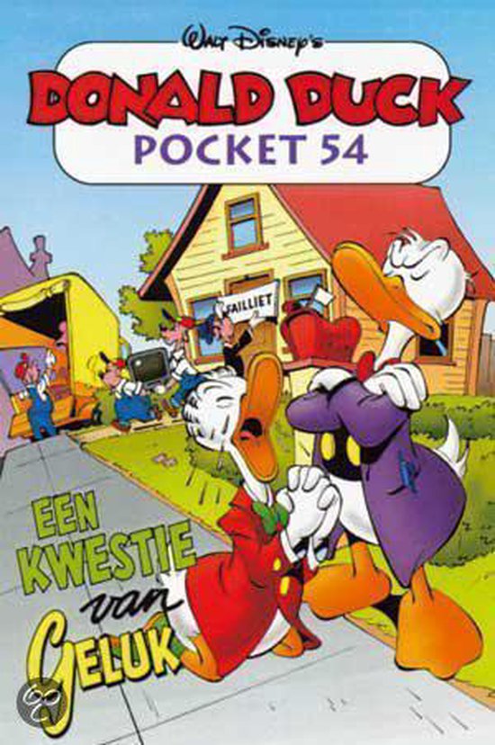 9789054284871 Donald Duck Pocket  054 Een kwestie van geluk