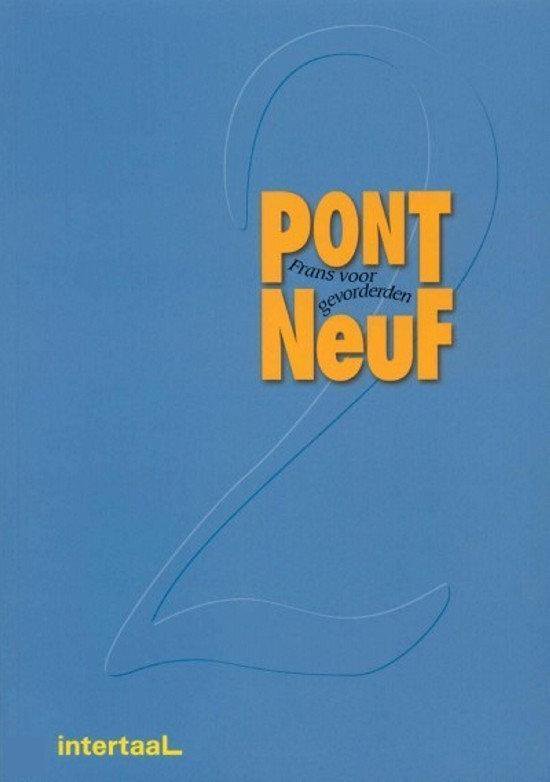 9789054511205 Pont neuf 2 tekstboek
