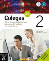 9789054517931 Colegas nueva edicion 2 tekstboek  audiocd 1x