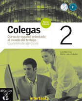 9789054517948 Colegas nueva edicion 2 werkboek  audiocd 1x