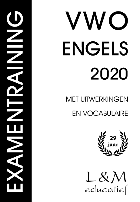 9789054894209 Examentraining Vwo Engels 2020