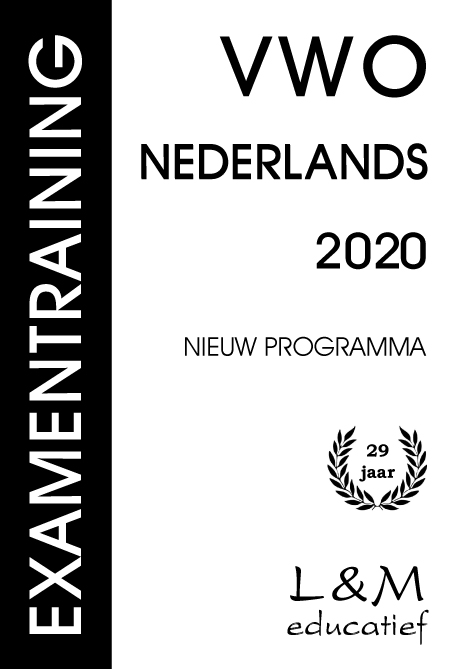 9789054894230 Examentraining vwo nederlands 2020