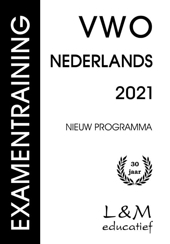 9789054894315 Examentraining Vwo Nederlands 2021