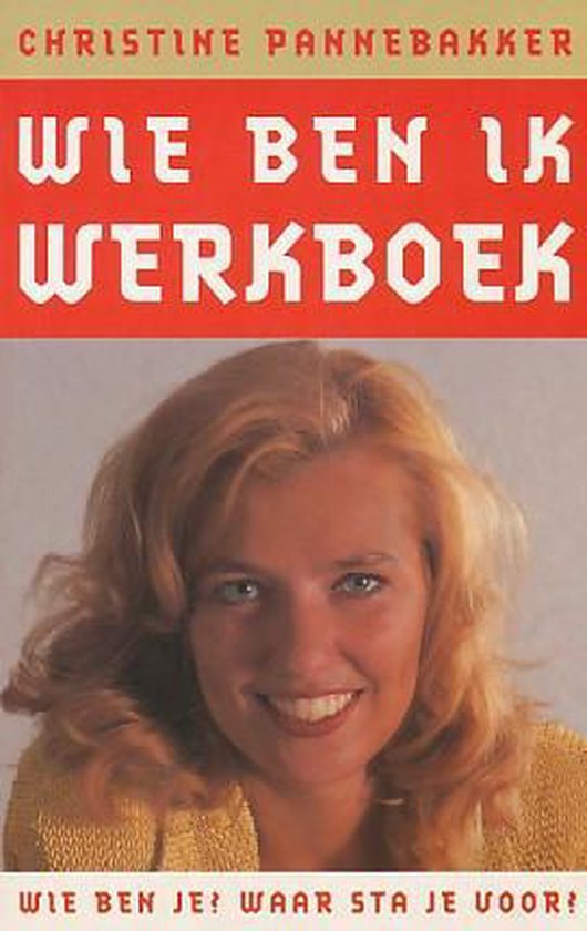 9789055015788 Wie ben ik  werkboek