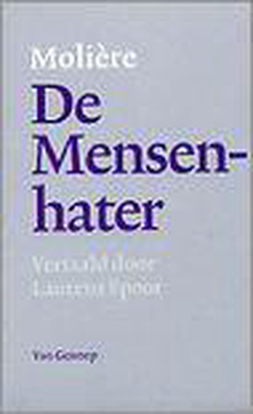 9789055152964 De Mensenhater