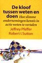 9789055942589 Kloof tussen weten en doen