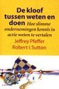 9789055942589-De-Kloof-Tussen-Weten-En-Doen