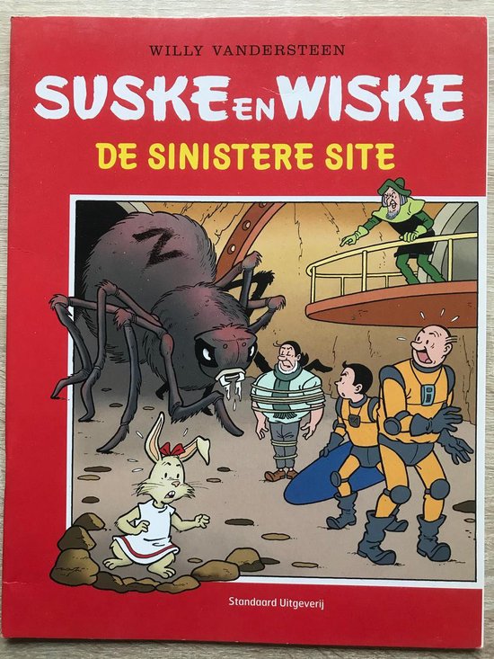 9789056487928 Suske en Wiske De Sinistere Site kennisnet ICT uitgave
