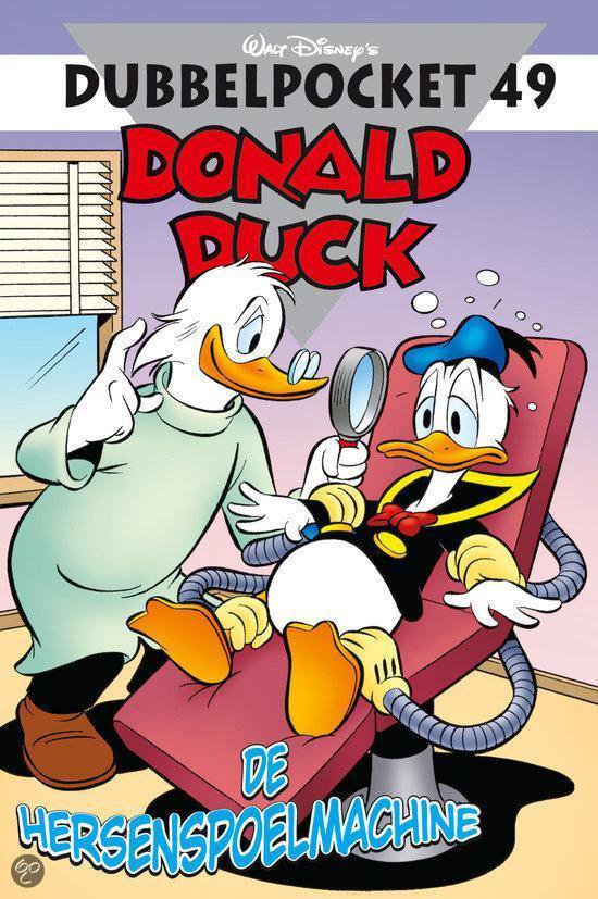 9789058551672 Donald Duck dubbelpocket  49 De hersenspoelmachine