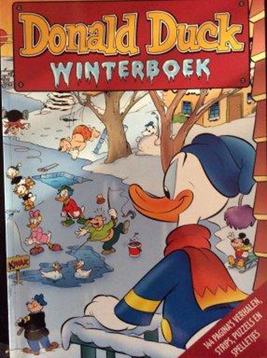 Donald duck winterboek