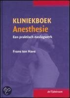 9789058980250 Kliniekboek anesthesie  druk 3