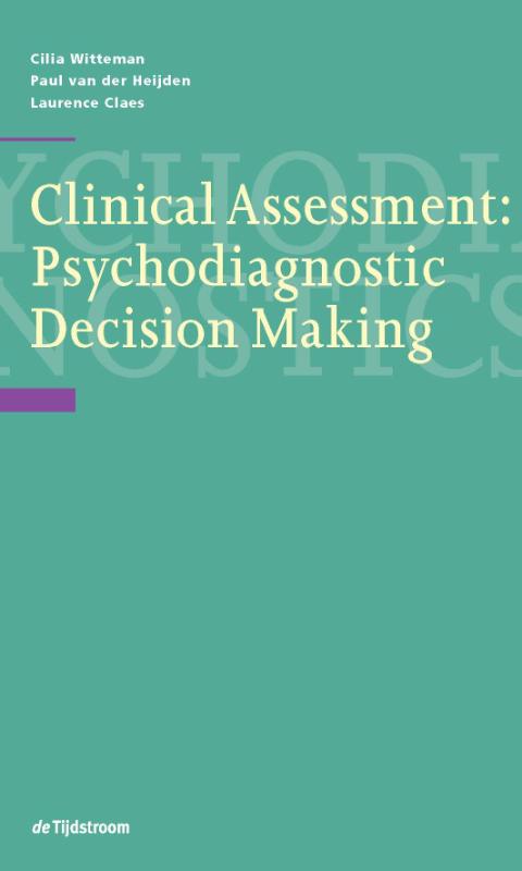 9789058983176 Psychodiagnostic decision making