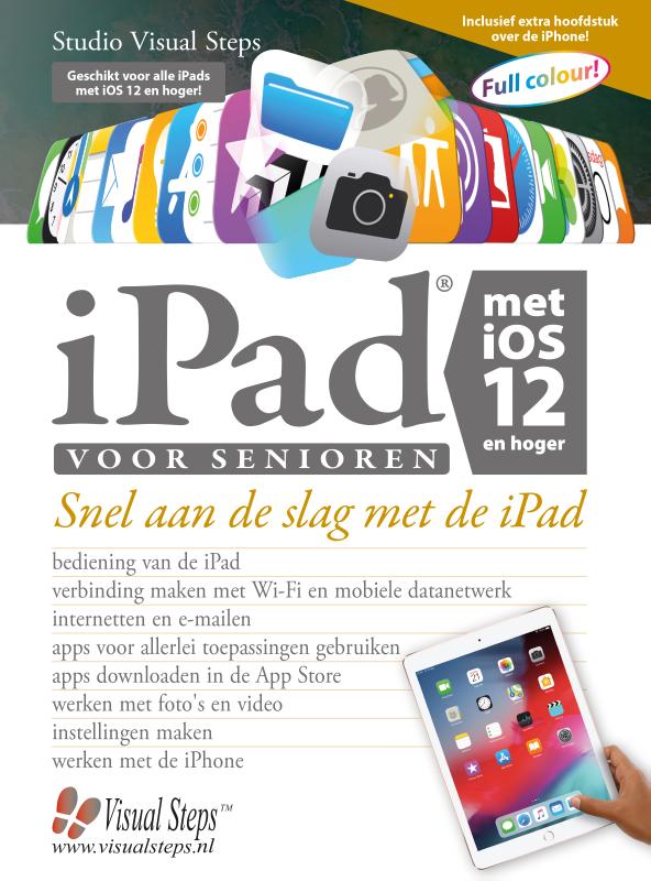 9789059054554 iPad voor senioren met iOS 12 en hoger