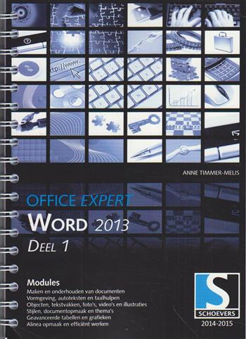 9789059064515 MOS Expert Word 2013